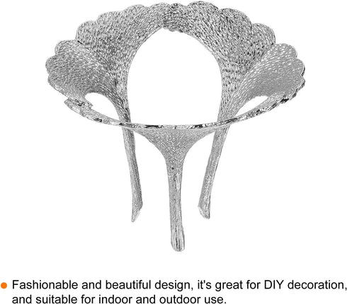 PATIKIL Air Plant Stand Holder, 2 Pack Air Plant Tillandsia Base Plant Rack for Home Office Indoor Tabletop Decor, Silver...