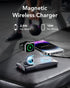 VRURC Wireless Portable Charger, 10000mAh Magnetic Power Bank, 3 in 1 Charger, 22.5W Fast Charing Battery Pack, 3 inputs 4 outputs Compatible with...