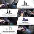 Portable Handheld Car Vacuum Cleaner, 8000Pa Mini Vacuum Cleaner and Air Duster, 120W High Power Wet and Dry Hand Vacuum Cordless Rechargeable wit...