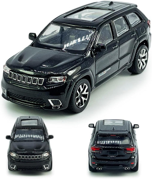 2019 Grand Cherokee Trackhawk Model Car 1/64 Scale SUV Diecast Toy Cars Metal Alloy Friction Powered Children’s Die-cast Vehicles, Collection for ...