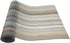 Aothpher Multi Color Country Rustic Farmhouse Stripe Table Runner, Square Heat Resistent PVC Woven Polyethylene Non-Slip for Kitchen, Weddings, Pa...