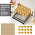 100 PCS Unbleached Parchment Paper, Perforated Square Liners for Cuisinart, Breville, Black and Decker Air Fryer, Toaster Ovens, 11 x 9 inch...