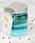 Cornucopia Brands 16oz PLASTIC Mason Jars (8-Pack, Blue w/Silver Metal Lids); PET BPA-Free Mason Jars w/One Piece Lids, 2-Cup/Pint Capacity...