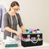 ZKOO Art Supply Storage Organizer Caddy ?Craft Tote Bags with Pockets for Scrapbook Organization and Storage Supplies?Portable Office Organizer (B...