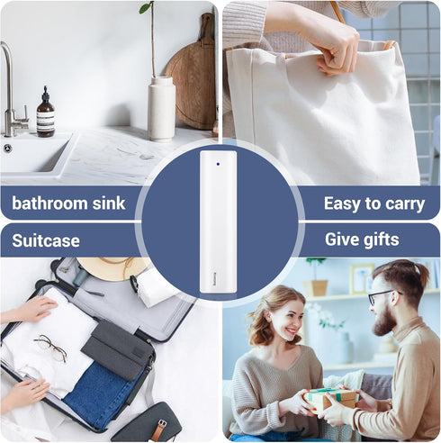 Portable Electric Toothbrush Case, Rechargeable Travel Home Toothbrush Cleaner Case Fits for Oral-B Philips etc Most Electric Toothbrush Heads and...