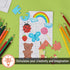 Mr. Pen- Blank Puzzle, 8 Pack, 28 Pieces/Pack, 5.5 x 8.1 Inches, White, Blank Puzzles to Draw on, White Puzzle, All White Puzzle, Blank Puzzle Pie...