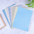 10 Sheets Dollhouse Floorboards Miniatures Dolls House Floor Paper Card Sticker Effect Paper Flooring Paper Gloss Card Sheet Mini Lovely Wall Pape...