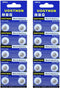 379 SR521SW V379 Watch Battery 1.5V Button Cell (20-Pack)...