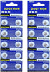 379 SR521SW V379 Watch Battery 1.5V Button Cell (20-Pack)...