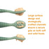 NumNum Baby Spoons Set, Pre-Spoon GOOtensils for Kids Aged 6+ Months - First Stage, Baby Led Weaning (BLW) Teething Spoon - Self Feeding, Silicone...
