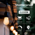 Banord 15 Pack Dimmable 2W S14 Replacement LED Bulbs, 2200K Waterproof Outdoor String Lights Vintage LED Filament Bulb, Shatterproof E26 Screw Bas...