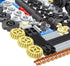 116pcs Technic-Parts Gears-Axle-Pin-Connector Compatible with Lego-Technic, Wheels Link Chain Gear Rack Steering Wheel Technic Bush Hook Tow Ball ...