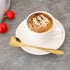 8 Pcs Flower Dessert Spoons, Coffee Teaspoon Set Stainless Steel Tableware Sugar Spoon Small Tea Spoons Cafe Bar Spoon Cute Coffee Teaspoon Mini T...
