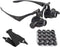 LED Illuminated Double Eye Jeweler Watch Repair Magnifying Glasses Loupe Headband Magnifier -8 Interchangeable Lens: 2.5X/4X/6X/8X/10X/15X/20X/25X...