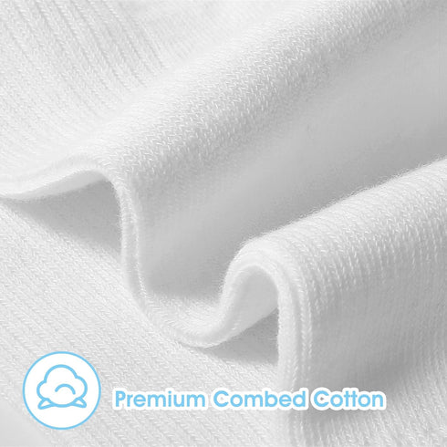 3 Pairs White Ruffle Socks Women Cute Casual White Ruffle Turn-Cuff Casual Ankle Socks Breathable Cylindrical Cotton Crew Socks Fashionable Seamle...