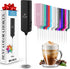 Powerful Handheld Milk Frother Wand - Electric Hand Mixer - Portable Frother Handheld for Coffee - Mini Froth Drink Mixer for Lattes, Cappuccino, ...