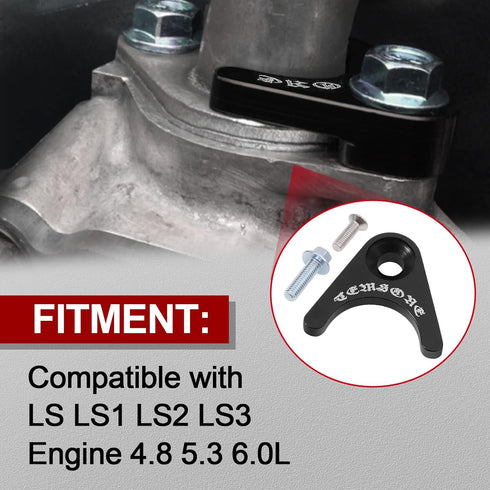 Oil Pump Pickup Tube Brace Compatible with LS LS1 LS2 LS3 Engine 4.8 5.3 6.0L...