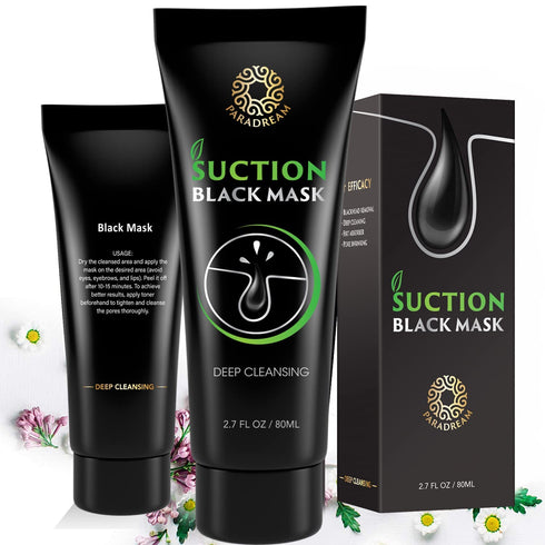 PRO Blackhead Remover Mask: 80g Black Head Remover for Face - Peel Off Face Mask - Facial Masks for Women & Men Skin Care - Charcoal Pore Deep Cle...