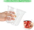 Bonviee 36 Packs 3.5/4/5 Inch Clear Nursery Pots, Transparent Plastic Planter with Drainage Holes, Seed Starting Pot Flower Plant Container -Clear...