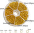 Gold Jump Rings for Jewelry Making 970Pcs Stainless Steel Jump Rings O Ring Mental Open Jump Rings Connectors Necklace Repair Kit, 4mm 5mm 6mm 7mm...