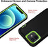 iPhone 12 Case with Belt Clip and 2 Pack Screen Protector - Military Grade Rugged Full Body Phone Case (Black+Green)......