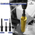 5/8"-11 Male Thread to 1/2" Hex Shank Core Drill Bit Adapter | Premium Hardened Steel Converter for Concrete Core Bit | Convenient Coring Drill | ...