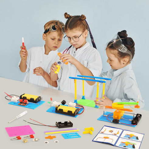 STEM Science Kits for Kids Age 8-12, STEM Toys for Boys Crafts 8-10, Science Activities Experiments, Engineering Projects Activity Robot Building ...