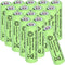 16 Packs1.2V AA 300mAh Solar Lights Batteries Ni-MH Rechargeable Double A Battery for Outdoor Solar Lights, String Lights, Pathway Lights...