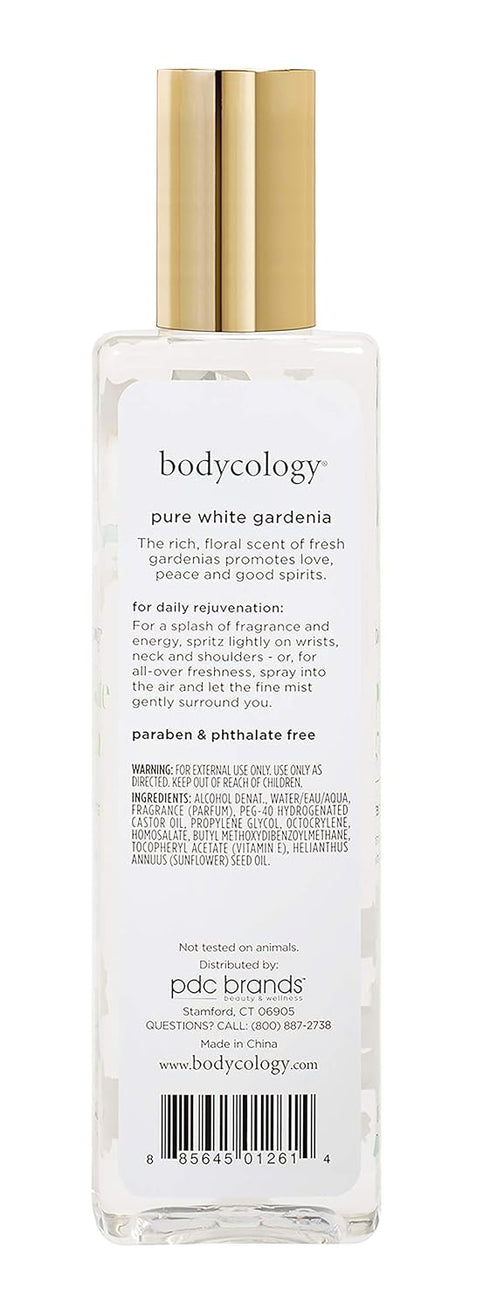 Bodycology Pure White Gardenia 8 fl.oz. Fragrance Mist Spray For Women (Pack of 2) Bodycology...