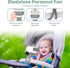 Stroller Fan, Portable Bladeless Fan Mini Handheld Fans, 4-Speed Options USB Rechargeable Battery Operated Fan, Suitable for Stroller, Desk, Handh...