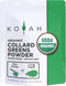 KOYAH - Organic USA Grown Collard Greens Powder (Equivalent to 15 Cups Fresh): Freeze-Dried, Whole-Leaf Powder...