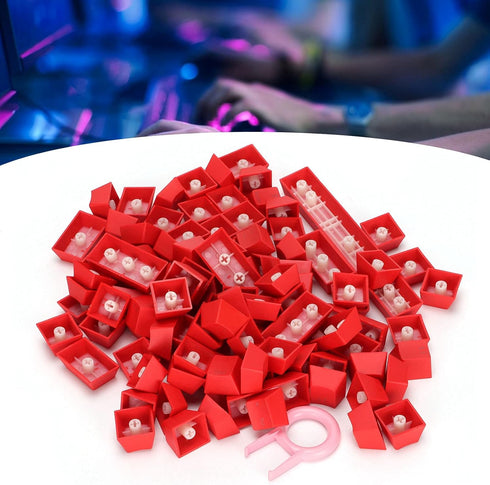 PBT Keycaps, 108 Keys P9 Mechanical Keyboard Key Backlit Key Character Translucent Key DIY Keycaps,for 61/64/87/104/108 Key Mechanical Keyboards(r...