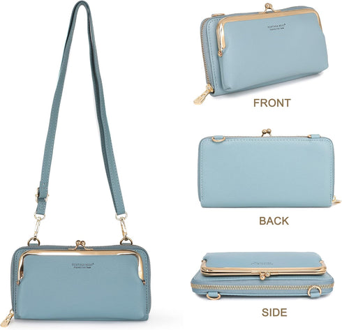 Montana West Crossbody Cell Phone Purse for Women Western Style Cellphone Wallet Bag Travel Size With Strap...