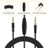 Cloud Alpha Cable Replacement Audio Cable Cord Compatible with HyperX Cloud Alpha Cloud Mix Gaming headsets with Mute & Volume Control, 4.9FT/1.5m...