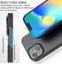 Trianium [4 in 1 Designed for iPhone 14 Case Silicone (Black), with 3 Pack Screen Protector, Bundle Protection Kit HD Tempered Glass Slim Cover 6....