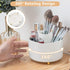 Makeup Brush Holder Organizer, 360° Rotating Makeup Brush Organizer, 5 Slot Makeup Organizer for Vanity, Desktop, Bathroom, Countertop, Desktop (W...