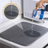 2 Pack Dish Drying Mat for Kitchen Counter, Absorbent Microfiber Dishes Drainer Mats Large Size Dish Drying Pad for Countertop, Rack, Sink,16 x24 ...