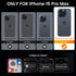Goton for iPhone 15 Pro Max Case with Screen Protector - Slide Camera Cover Protective Phone Case with Ring Stand, Heavy Duty Shockproof Rugged Bu...