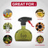 Evo Oil Sprayer Glass, Non-Aerosol for Olive, Cooking Oils, and Vinegars, Green, 6-Ounce Capacity...