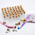0.5ML Cork Bottles Vials Clear Glass Bottles Mini Tiny Jars Bottles With Corks Miniature Glass Bottle With Cork Empty Sample Jars Small,100 Botlle...