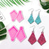 2Pcs Resin Molds Silicone Earring Molds for Jewelry Making, Silicone Molds for Resin DIY Woman Girl Earring, Rhombus Mold Epoxy Resin Molds, Shiny...