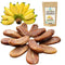 Organic Sun Dried Whole Bananas | No Sugar Added | No Preservatives | Unsulfured | Soft and Chewy Little Bananas | Thai Natural Fruit Snacks | Sup...