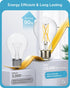 EDISHINE 6 Pack LED Edison Bulbs, A19 Dimmable LED Light Bulb, 800LM 4000K Cool White Light, 240° Beam Angle & E26 Base, 8W Equivalent 60W, Decora...