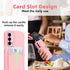 for OnePlus Nord N200 5G Case, N200 Phone Case with Minimalist Credit Card Holder Slot TPU Soft TPU Silicone Scratch-Resistant Card Slot Wallet Ca...