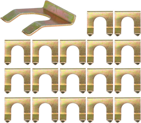 Brake Line Clips Parking Brake Cable Clip Brake Line Retainer U Shaped Brake Hose Bracket Brake Hose Lock Hose Retaining Clip for Trucks Cars Vehi...