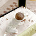 Pack n Play Sheets FItted 2 Pack, Stretchy Ultra Soft Jersey Knit Pack and Play Sheets, Universal Fitted Portable/Mini Crib Mattresses Snug and Sa...