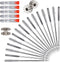 Sewing Machine Needles, 100 PCS Universal Sewing Machine Needle, Compatible with Singer, Brother, Janome, Varmax, Sizes HAX1 65/9, 75/11, 90/14, 1...