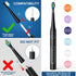 Replacement Toothbrush Heads 10 Pack Compatible with Bitvae Daily D2 Rechargeable Toothbrush, for D2 Toothbrush Heads Refills, Black...