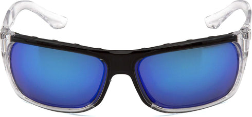 Venture Gear™ Vallejo Safety Glasses Clear Frame/Ice Blue Mirror Anti-Fog Lens...
