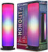 Aduro LED Wireless Speaker with Pulsating Lights, Wireless Color Changing Portable Outdoor Party Tower Speaker Universal, Black...